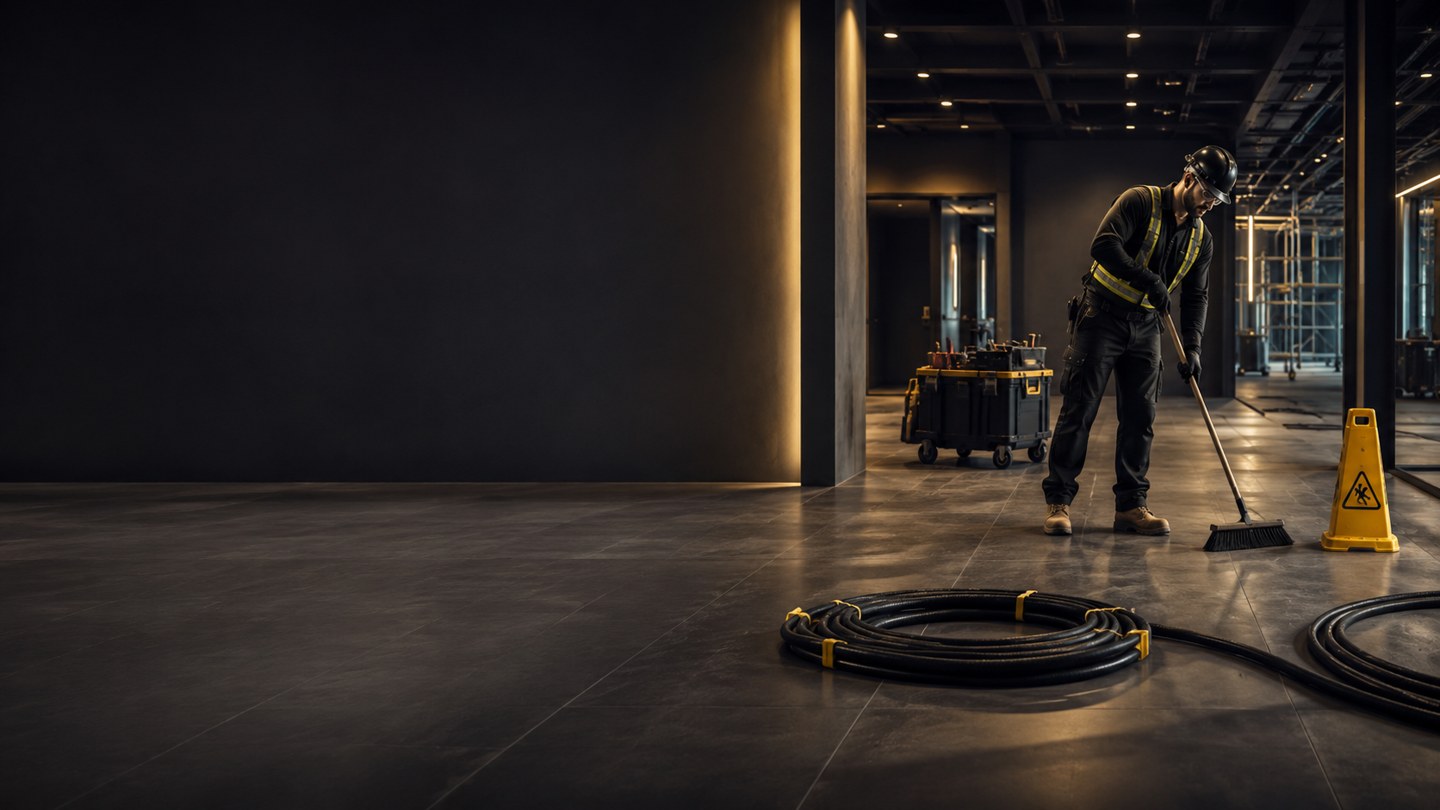 Housekeeping, Slips, Trips and Falls Policy visual